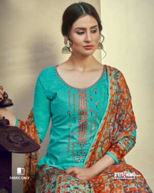 Blue Dress Material