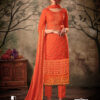 Orange Dress Material