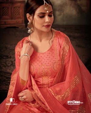 Pink Dress material