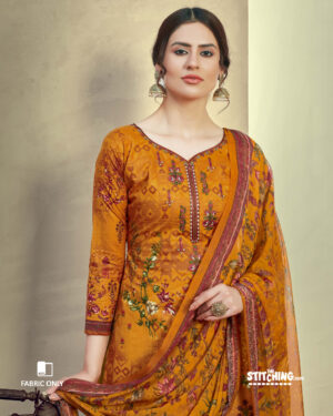 Yellow Dress Material