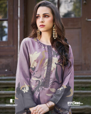 Purple Dress Material