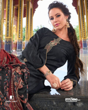 Black Dress Material