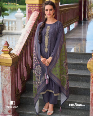 Violet Dress Material