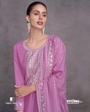 Violet Dress material