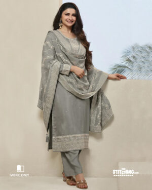 Grey Dress Material