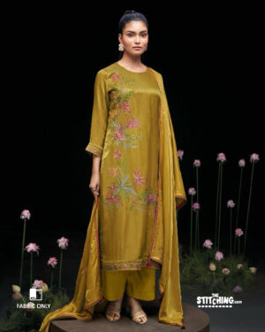 Yellow Dress Material