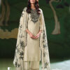 Off white Unstitched Salwar Suit