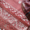 Brown Unstitched Dress Material