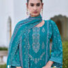Blue Unstitched Salwar Suit